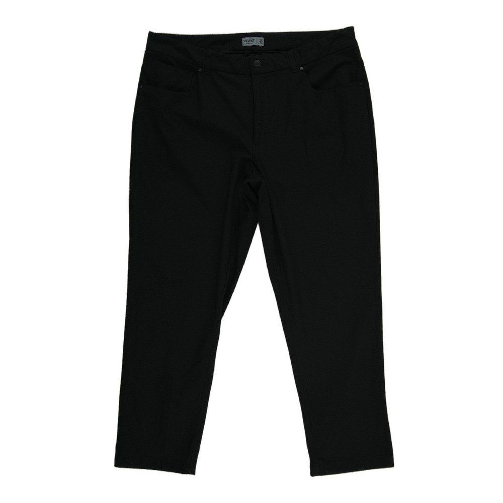 VRST Athletic Fit Pants Men's Size 38x30 Black 5-Pocket Performance Stretch